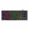 Gaming Tastatur Mars Gaming MKTKLES LED RGB Qwerty Spanisch