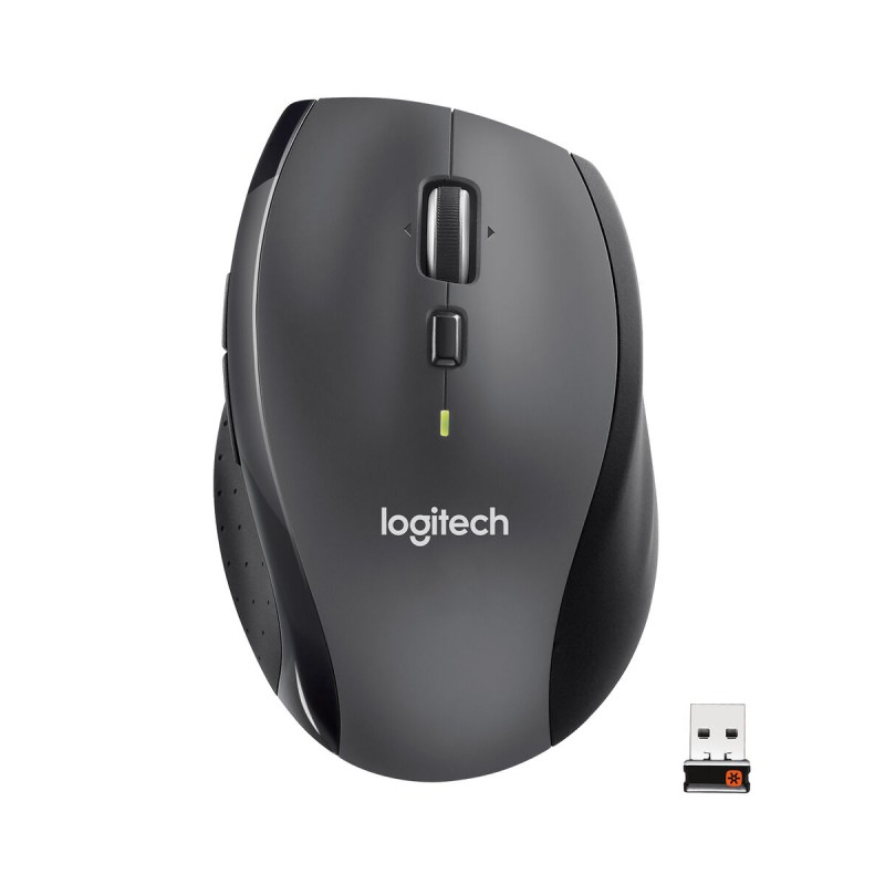 Schnurlose Mouse Logitech LGT-M705S 1000 dpi Schwarz Grau 1000 dpi