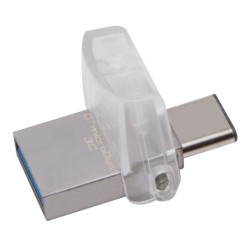 USB Pendrive Kingston DataTraveler MicroDuo 3C 64 GB Schwarz Lila 64 GB