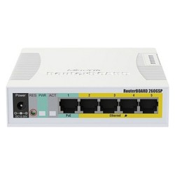 Schalter für das Büronetz Mikrotik RB260GSP