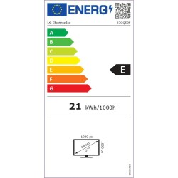 Monitor LG 27GQ50F-B.AEUQ Full HD 27" 165 Hz 1 ms LED VA