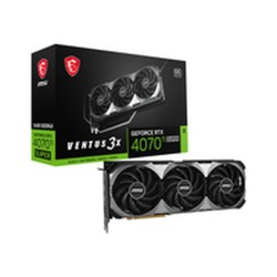 Grafikkarte MSI 4070TISUP16GVEN3XOC GDDR6X GEFORCE RTX 4070 TI SUPER 16 GB