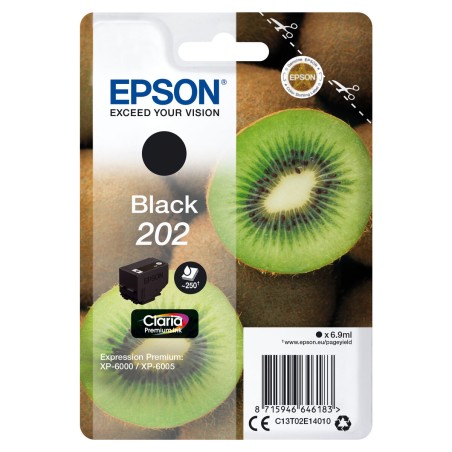 Original Tintenpatrone Epson EP64618 Schwarz 7 ml