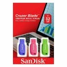 USB Pendrive SanDisk Cruzer Blade 3x 32GB 32 GB (3 Stück)