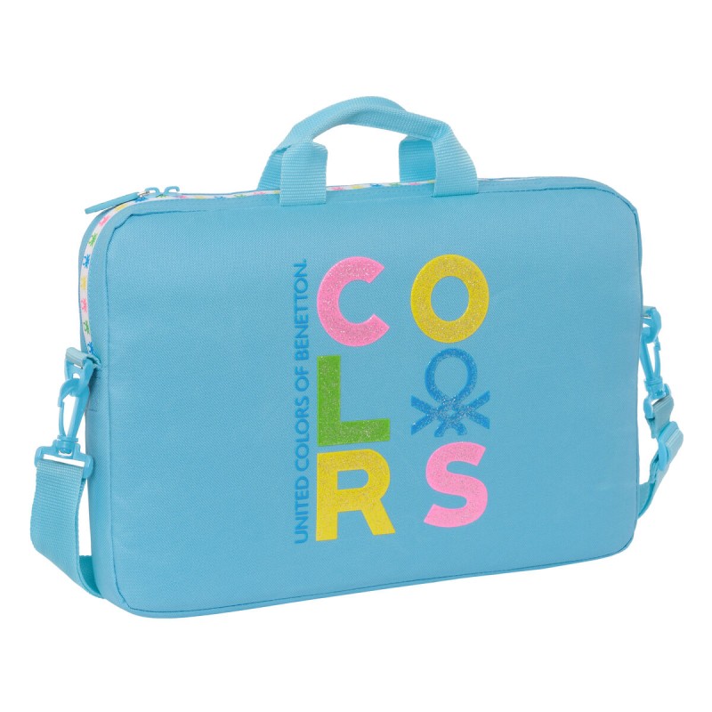 Laptoptasche Benetton Spring Celeste 40 x 27 x 4 cm