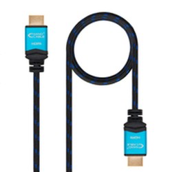 HDMI Kabel NANOCABLE 10.15.3700 V2.0 Schwarz 50 cm