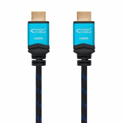 HDMI Kabel NANOCABLE 10.15.3700 V2.0 Schwarz 50 cm