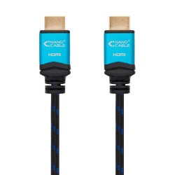 HDMI Kabel NANOCABLE 10.15.3700 V2.0 Schwarz 50 cm