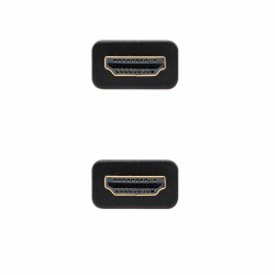 HDMI Kabel NANOCABLE 10.15.3700 V2.0 Schwarz 50 cm