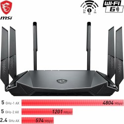 Router MSI RadiX AX6600 (MPN M0324814)