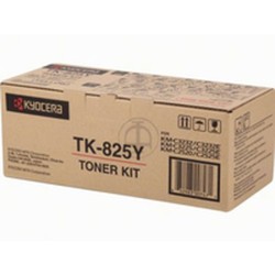 Original Toner Kyocera TK-825Y Gelb Schwarz