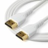 HDMI Kabel Startech RHDMM2MPW 4K Ultra HD Weiß (2 m)