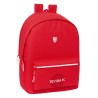 Laptop- und Tablet-Rucksack mit USB-Anschluss Sevilla Fútbol Club Rot 31 x 44 x 18 cm