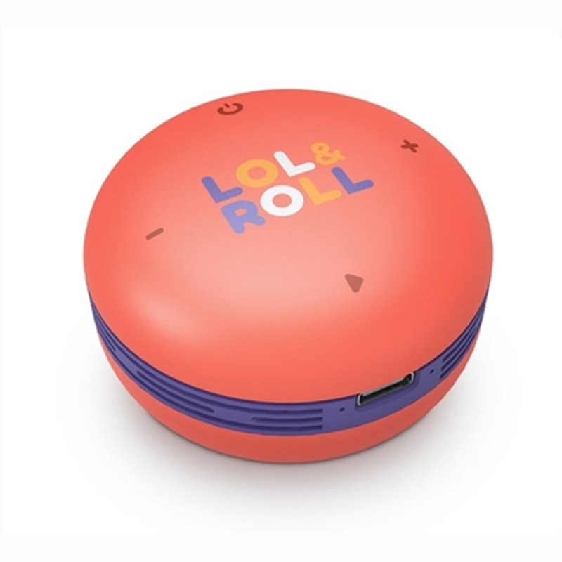 Tragbare Bluetooth-Lautsprecher Energy Sistem Lol&Roll Pop Kids Orange 5 W