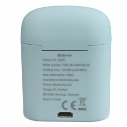 Bluetooth-Kopfhörer Denver Electronics TWE-46LIGHTBLUE Blau