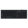 Tastatur Nilox NXKIRE0001 Schwarz Qwerty Spanisch