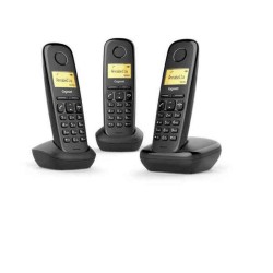 Kabelloses Telefon Gigaset A170 TRIO 1,5" Schwarz (3 UDS)