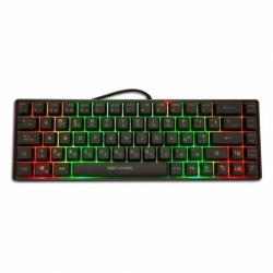 Tastatur CoolBox mini TM065 Qwerty Spanisch Schwarz