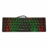 Tastatur CoolBox mini TM065 Qwerty Spanisch Schwarz