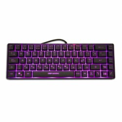 Tastatur CoolBox mini TM065 Qwerty Spanisch Schwarz