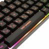 Tastatur CoolBox mini TM065 Qwerty Spanisch Schwarz