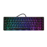 Tastatur CoolBox mini TM065 Qwerty Spanisch Schwarz