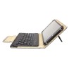 Tablet Tasche Talius CV-3008 Schwarz Qwerty Spanisch