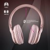 Bluetooth-Kopfhörer NGS ARTICA CHILL TEAL Rosa (1 Stück)