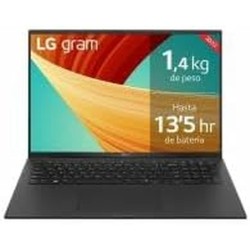 Laptop LG 17Z90R-E.AD78B 17" Intel Core i7-1360P 32 GB RAM 1 TB SSD NVIDIA GeForce RTX 3050 Qwerty Spanisch