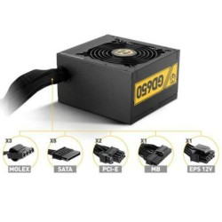 Stromquelle Nox FB409GMBK ATX 650 W 80 Plus Gold 650W