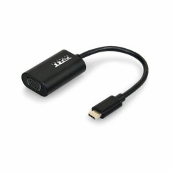 USB-C-zu-VGA-Adapter Port Designs 900125 Schwarz