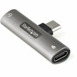 USB C-zu-Jack 3.5 mm-Adapter Startech CDP235APDM Silber