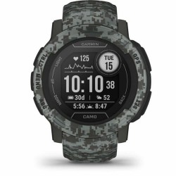 Smartwatch GARMIN Instinct 2 Camo Edition Dunkelgrau 0,9" Schwarz Graphit