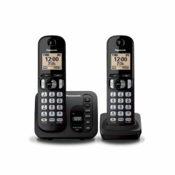 Kabelloses Telefon Panasonic KX-TGC222 Schwarz Bernstein