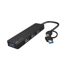 Hub USB Natec NHU-2023 Schwarz (MPN S5624677)