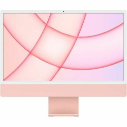 Alles-In-Einem Apple iMac 4.5K (2021) 24" M1 8 GB RAM 512 GB Rosa Azerty Französisch