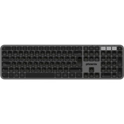 Bluetooth-Tastatur Phoenix K300 Grau Qwerty Spanisch