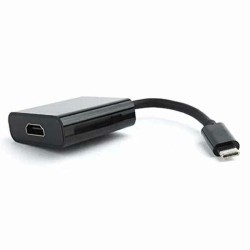 USB-C-zu-HDMI-Adapter GEMBIRD WNP-RP300-01 4K Ultra HD USB-C 3.1 Schwarz