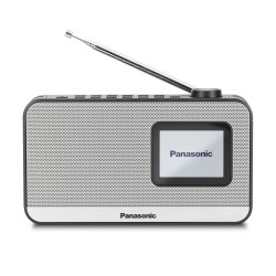 Radio Panasonic Schwarz Schwarz/Grau