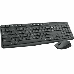 Tastatur mit Drahtloser Maus Logitech MK235