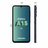 Smartphone Samsung A15 4 GB RAM 128 GB Blau