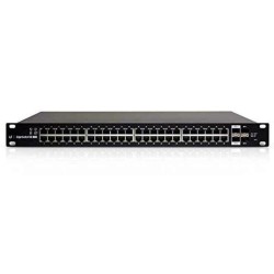 Schalter für das Netz mit Schaltschrank UBIQUITI ES-48-500W Gigabit Ethernet Schwarz