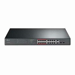 Schalter für das Netz mit Schaltschrank TP-Link TL-SL1218MP PoE+ LAN SFP 7.2 Gbps