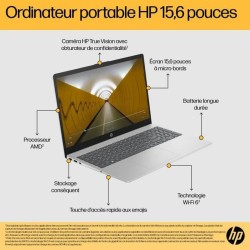 Laptop HP FC0071NF 15,6" ryzen 5-7520u 16 GB RAM 512 GB Azerty Französisch