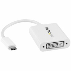 USB-C-zu-DVI-Adapter Startech CDP2DVIW Weiß