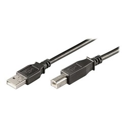 USB 2.0-Kabel Ewent Schwarz (MPN S5627638)