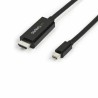 Mini DisplayPort-zu-HDMI-Adapter Startech MDP2HDMM3MB 3 m Schwarz