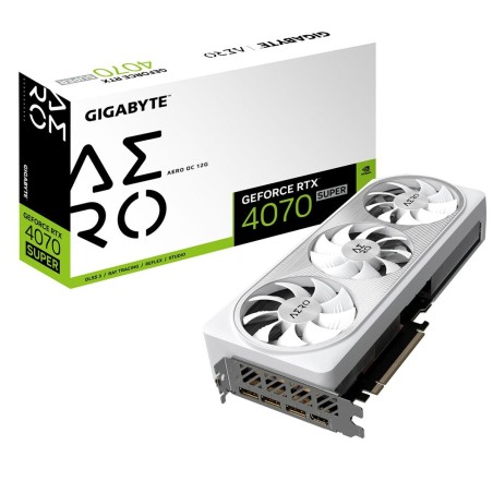 Grafikkarte Gigabyte GV-N407SAERO OC-12GD GEFORCE RTX 4070 12 GB 16 GB GDDR6X