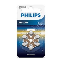 Batterien Philips Zink (6 uds) (MPN S6502385)