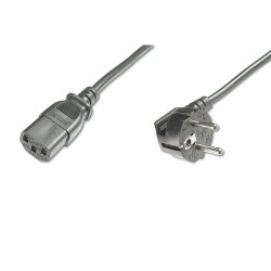 Stromkabel Digitus DIGITUS Cable de alimentación Schwarz C13 IEC C13 75 cm